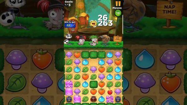 Best Fiends Level 4745 Very Hard Very Easy with 7 moves left