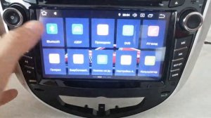 Штатная магнитола Hyundai Solaris 2011-2017 Android 9