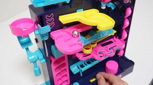 Мультики для детей 3+. Битва шариков. Волновая горка Конструктор ЛЕГО. Раннее развитие ребенка