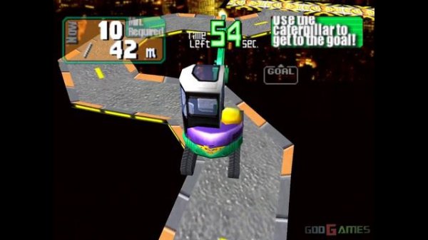 Power Shovel - Gameplay PSX / PS1 / PS One / HD 720P (Epsxe)