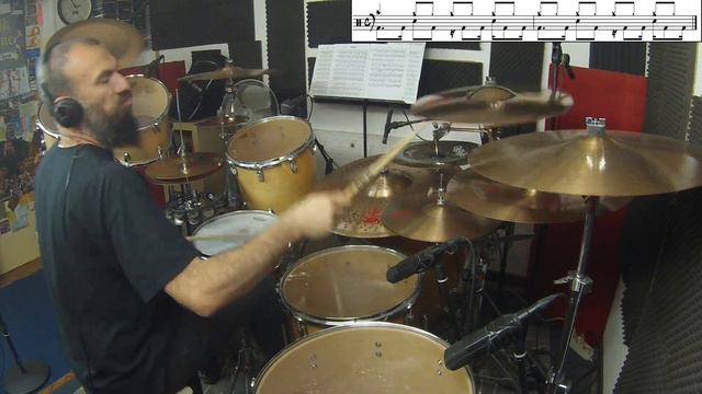 Disturbed - Stricken - Mike Wengren Drum Cover By Edo Sala With Drum Charts