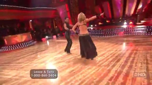 #12 Leeza Gibbons Tony Dovolani Paso Doble смотреть онлайн