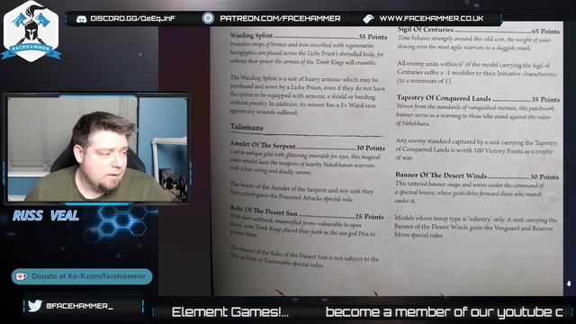 Warhammer the OLD WORLD - Faction Focus - TOMB KINGS - In-Depth look at all the rules! смотреть онлайн
