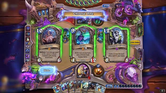 Hearthstone - The Lich King, Ysera and N'Zoth vs Malfurion смотреть онлайн