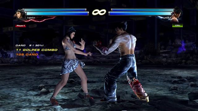 Jun Kazama and Unknown Combo #4 | TTT2 смотреть онлайн