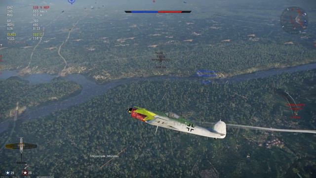 War Thunder - FW-190D9 2kill Good DEFEND смотреть онлайн