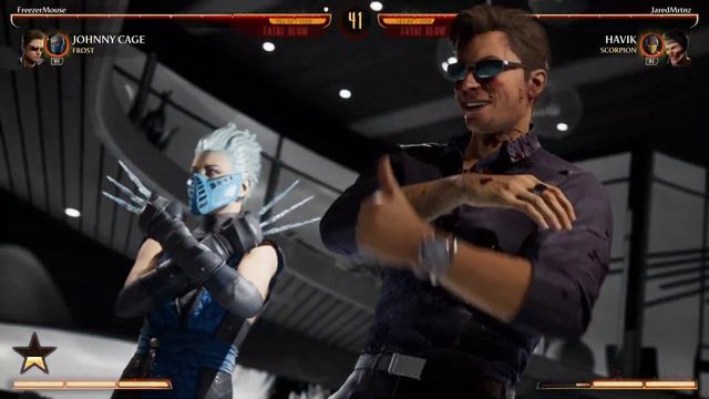 Frost Cameo is STRONG, Johnny Cage Comeback | MK 1 | Season 1 | Casual | Johnny Cage | Frost Cameo смотреть онлайн