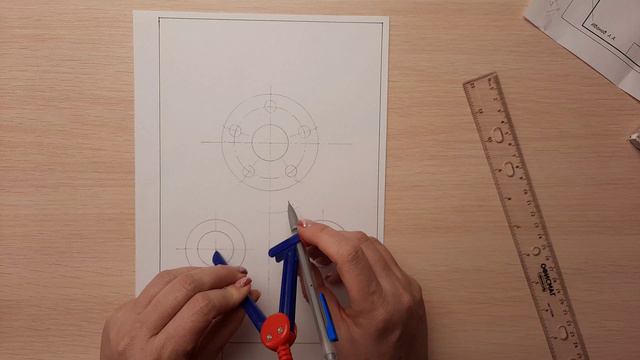 Инженерная графика. Практическое занятие "Графическая работа 3". смотреть онлайн