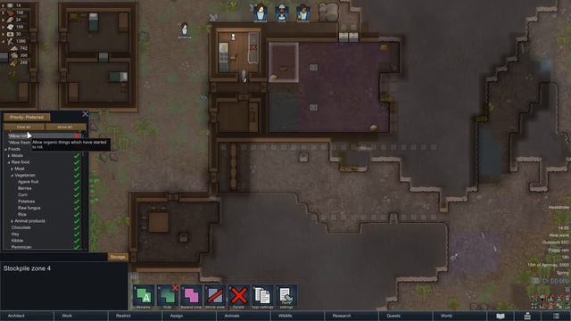 Rimworld 1.1/ Ново начало [еп.6] - Основната база е готова смотреть онлайн