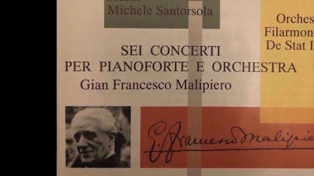 G. F. Malipiero Concerto n. 3 per Pianoforte e Orchestra 1° Movimento - Allegro смотреть онлайн