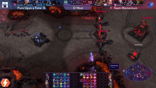 NGS D West: Puns Upon a Time vs Team Momentum смотреть онлайн