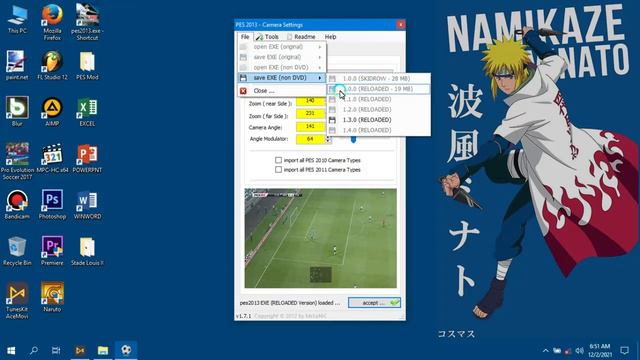 Pes 2013 New Graphic - Natural Color - Smooth Turf - Stadium