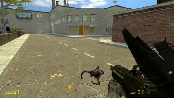Headcrab canister tool in GMod