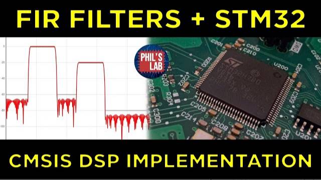 STM32 Real-Time FIR Filter Implementation (CMSIS DSP) - Phil's Lab #141 смотреть онлайн