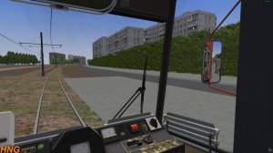 OMSI 2  На трамвае по Самаре Маршрут 24 Неполный