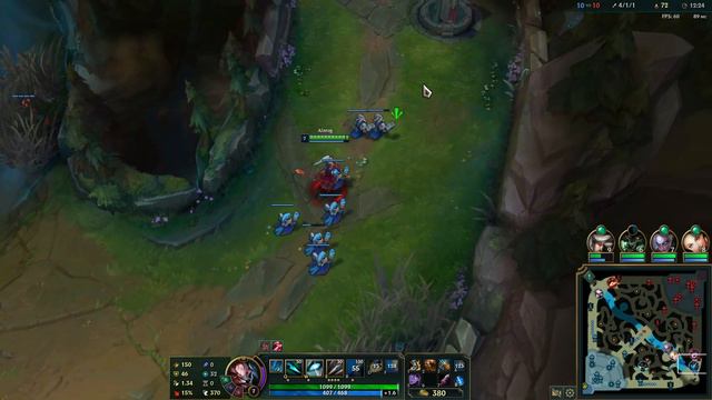 League of Legends. Игра клешнями на Калисте. Отметка "S" смотреть онлайн