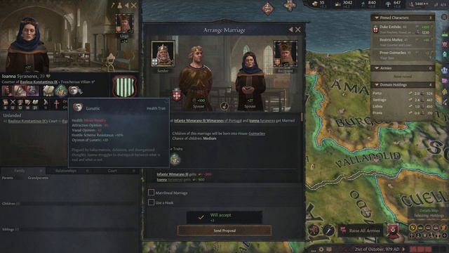 Of the women and the whip - Let's Play Crusader Kings III #36 смотреть онлайн