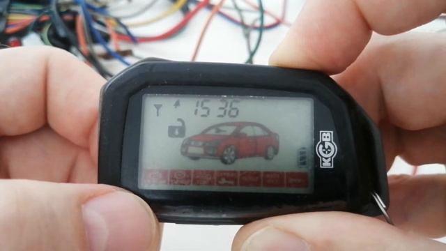 Запуск двигателя по будильнику KGB FX-10 смотреть онлайн