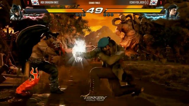 "BBR" FR18 TEKKEN 7 GRAND FINALS - ROX DRAGON KNEE vs ECHO FOX JDCR смотреть онлайн