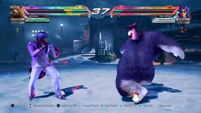 TEKKEN™7_Kuma vs Violet смотреть онлайн