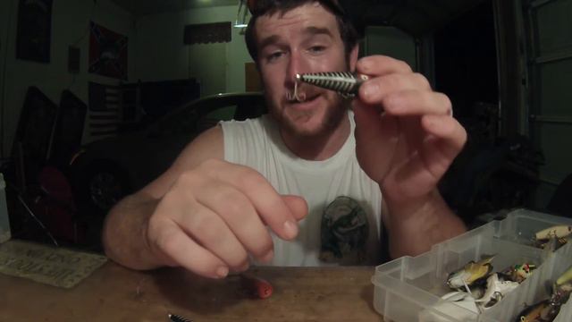 Heddon "tiny" chugger popper! смотреть онлайн