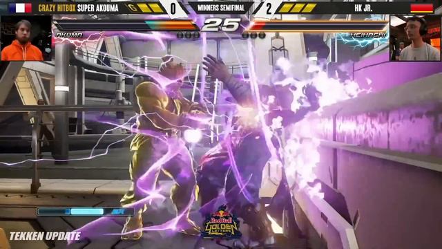 Super Akouma (Akuma) vs. HK.Jr (Heihachi) Winner Sami Finals Red Bull Golden Letters 2023 | Tekken смотреть онлайн