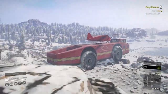 Artic Snow Cruiser Snowrunner Vehicle Test