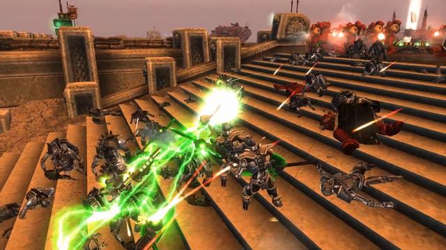 Blood Ravens vs Necrons - Unification Mod | Warhammer 40k: Dawn of War: Soulstorm смотреть онлайн