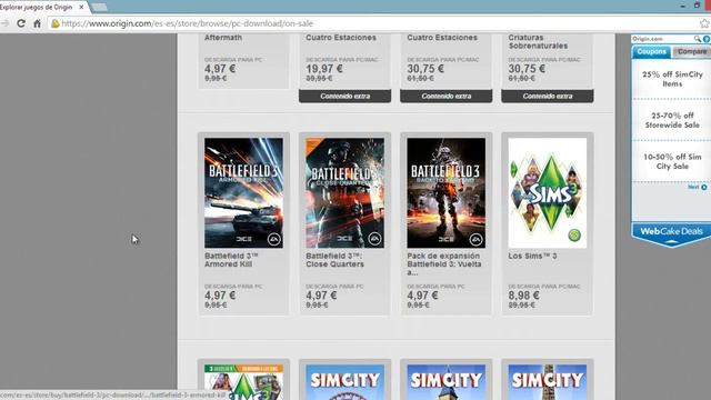 OFERTAS ORIGIN | BATTLEFIELD 3, FIFA13, FARCRY3 | OFERTONES смотреть онлайн
