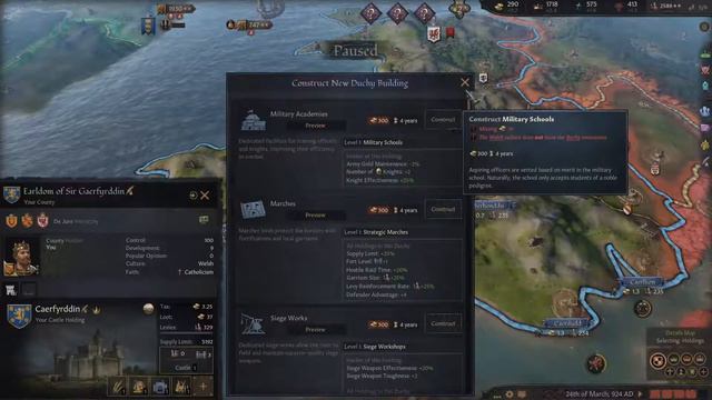 CK3 Ironman Wales Campaign Ep9: Holy War for Mercia!! смотреть онлайн