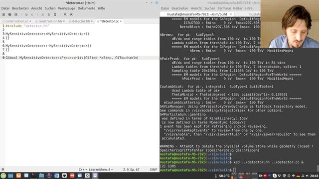 Geant4 Tutorial 7: Inserting Sensitive Detectors смотреть онлайн