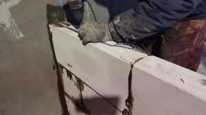 Перевязка и армирование межкомнатных стен из газобетона