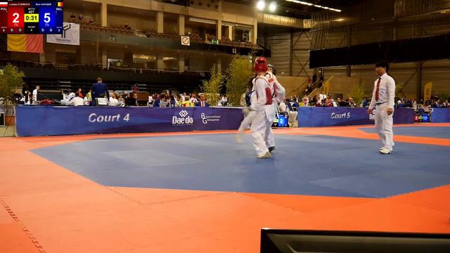 Belgian Open Taekwondo G2 2019 Day 2 fight 427 Noa HANIQUE vs Lukasz CUDNOCH смотреть онлайн