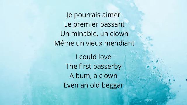 Le Lâche by France Gall English Lyrics French Paroles ("The Coward") смотреть онлайн