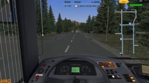 OMSI 2 -BCS.  MOSKOWIJA-MARSZRUT 577 DO MIETRO LIESOPARKOWAJA.