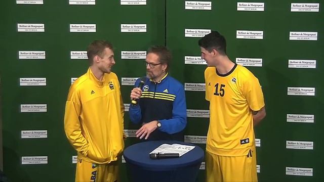 Berliner Morgenpost Fantalk: Giffey & Radosavljevic (ALBA - MBC) смотреть онлайн