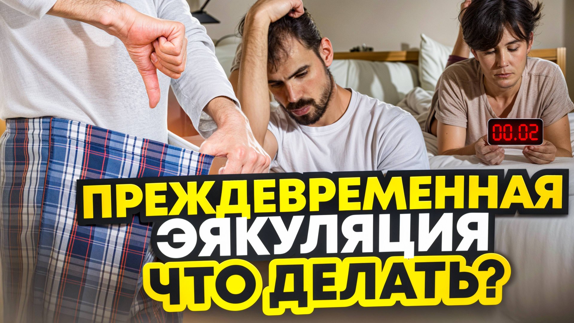 Преждевременная Эякуляция, быстрое семяизвержение у мужчин. Что делать? смотреть онлайн