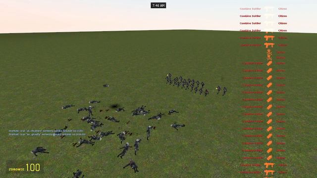 Metropolice vs Combine soldiers смотреть онлайн