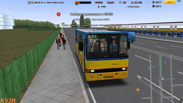 OMSI 2 BCS MAP Kyiv Line 241 work in progress смотреть онлайн