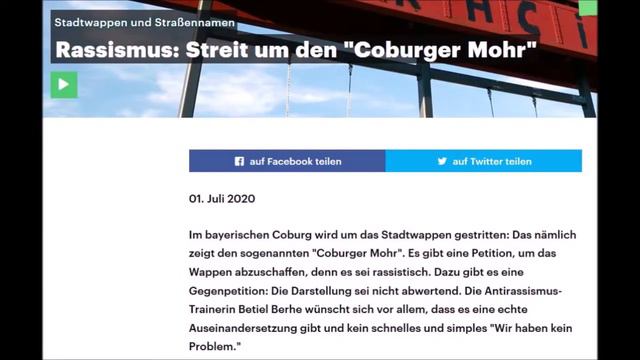 Coburg ist unser - Der Mohr fliegt raus (Satire) смотреть онлайн