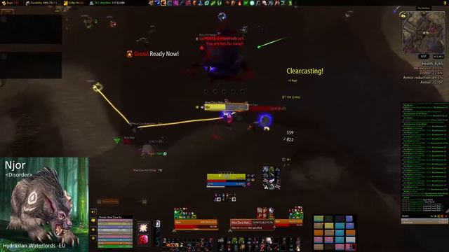Njor, feral druid tank in WoW Classic смотреть онлайн
