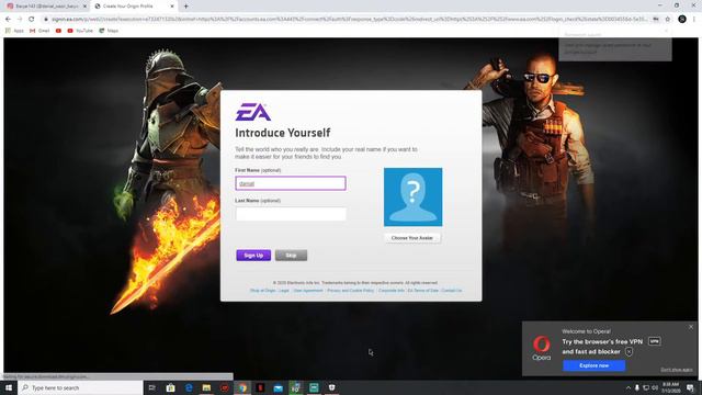 HOW TO CREATE EA ACCOUNT смотреть онлайн