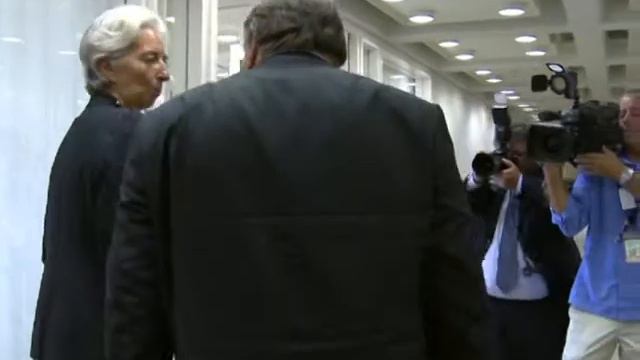 Greek finance minister in US to see IMF, Treasury смотреть онлайн