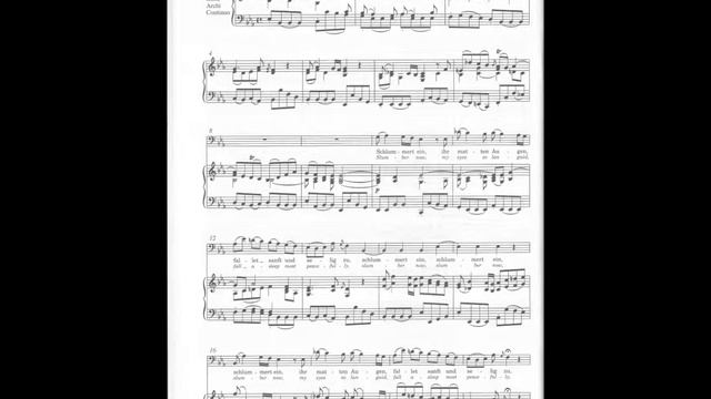 J.S. Bach, aria 'Schlummert ein' uit Cantate 'Ich habe genug' BWV 82 смотреть онлайн