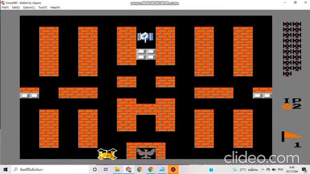 Battle City nes+Tank 1990 nes "Cheat No.4:Boss No Dead" смотреть онлайн