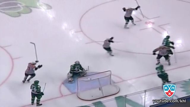 Салават Юлаев - Металлург Нк 2:3 02.10.2011 смотреть онлайн