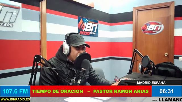 TIEMPO DE ORACION: #22 Pastor Ramon Arias.107.6 FM WWW.IBNRADIO.ES смотреть онлайн
