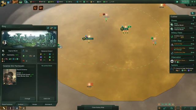 Stellaris Utopia Multiplayer Stream ep 2 The Dark Side