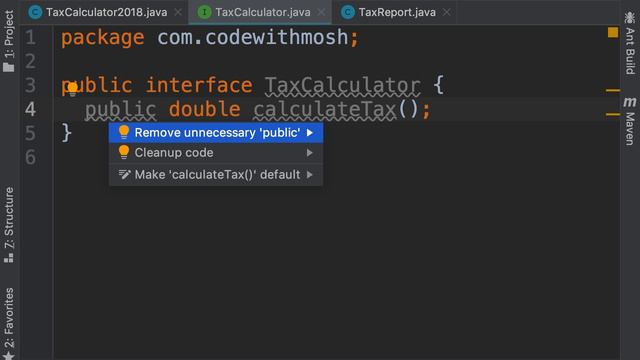 50- Creating an Interface смотреть онлайн
