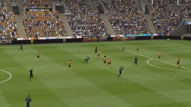 Sadio Mane's beautifully taken curling strike against Hull - FIFA 15 смотреть онлайн